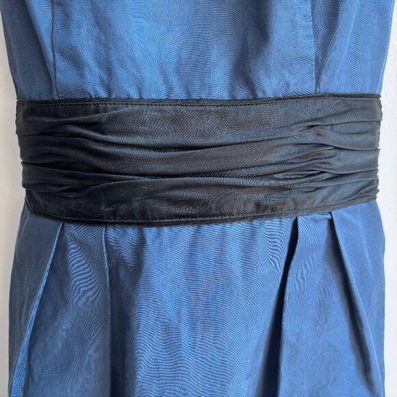 Sz4 Club Monaco Taffeta Midi Dress - Picture 3 of 10